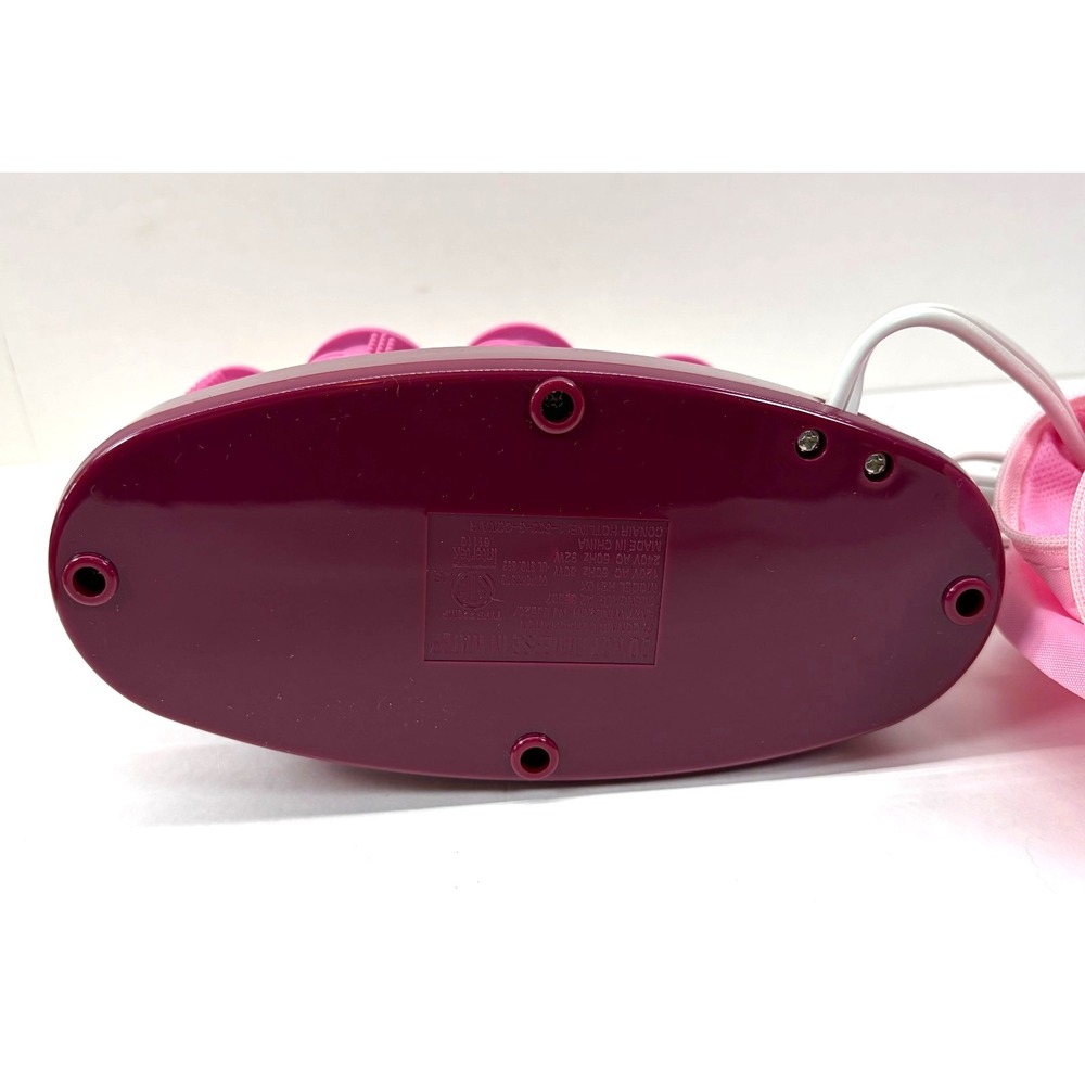 Conair Curls On The Go Hot Rollers 10 Pink NO CLIPS Travel Pageant Cheer TESTED - Picture 8 of 12
